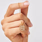 Gelukshart Ketting Goud