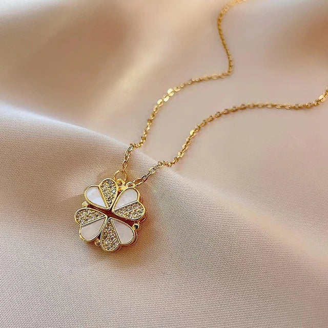 Gelukshart Ketting Shine