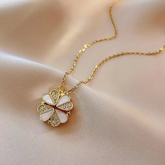 Gelukshart Ketting Shine