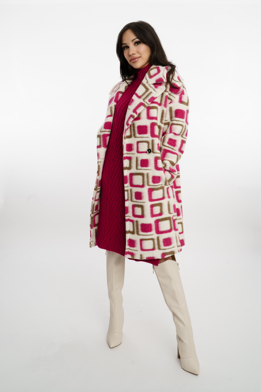 Sofia Mantel Fuchsia