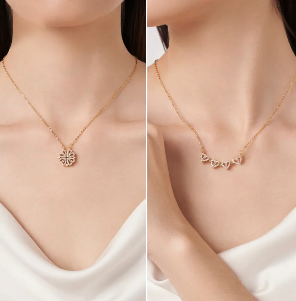 Gelukshart Ketting Goud