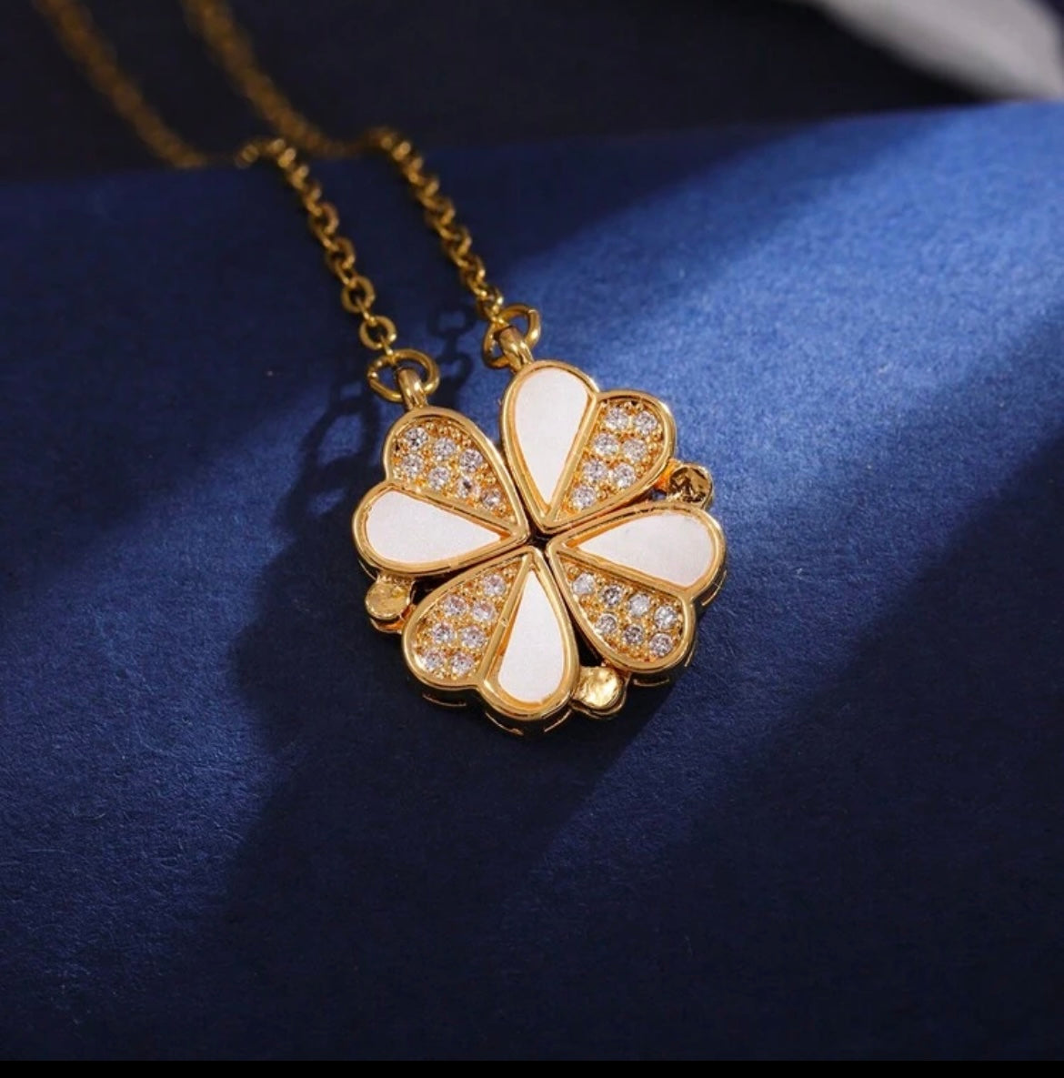 Gelukshart Ketting Shine