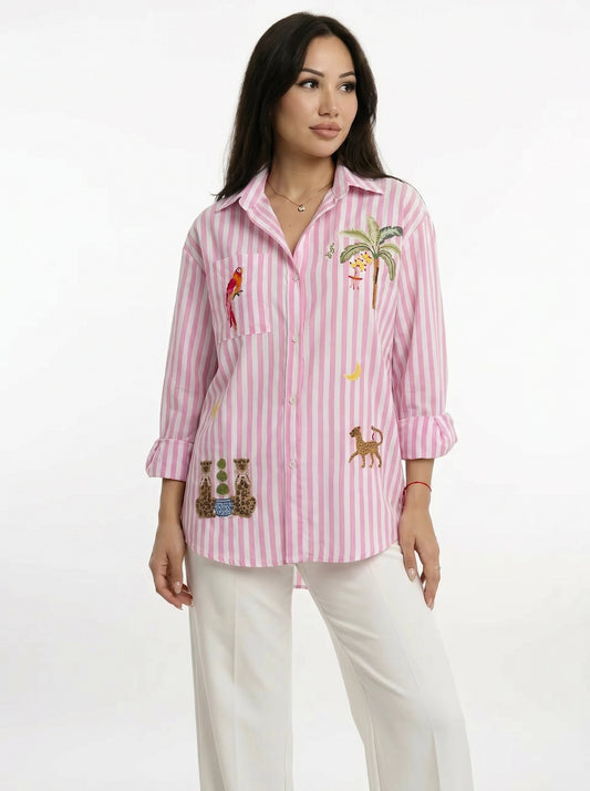 Jungle Shirt Pink