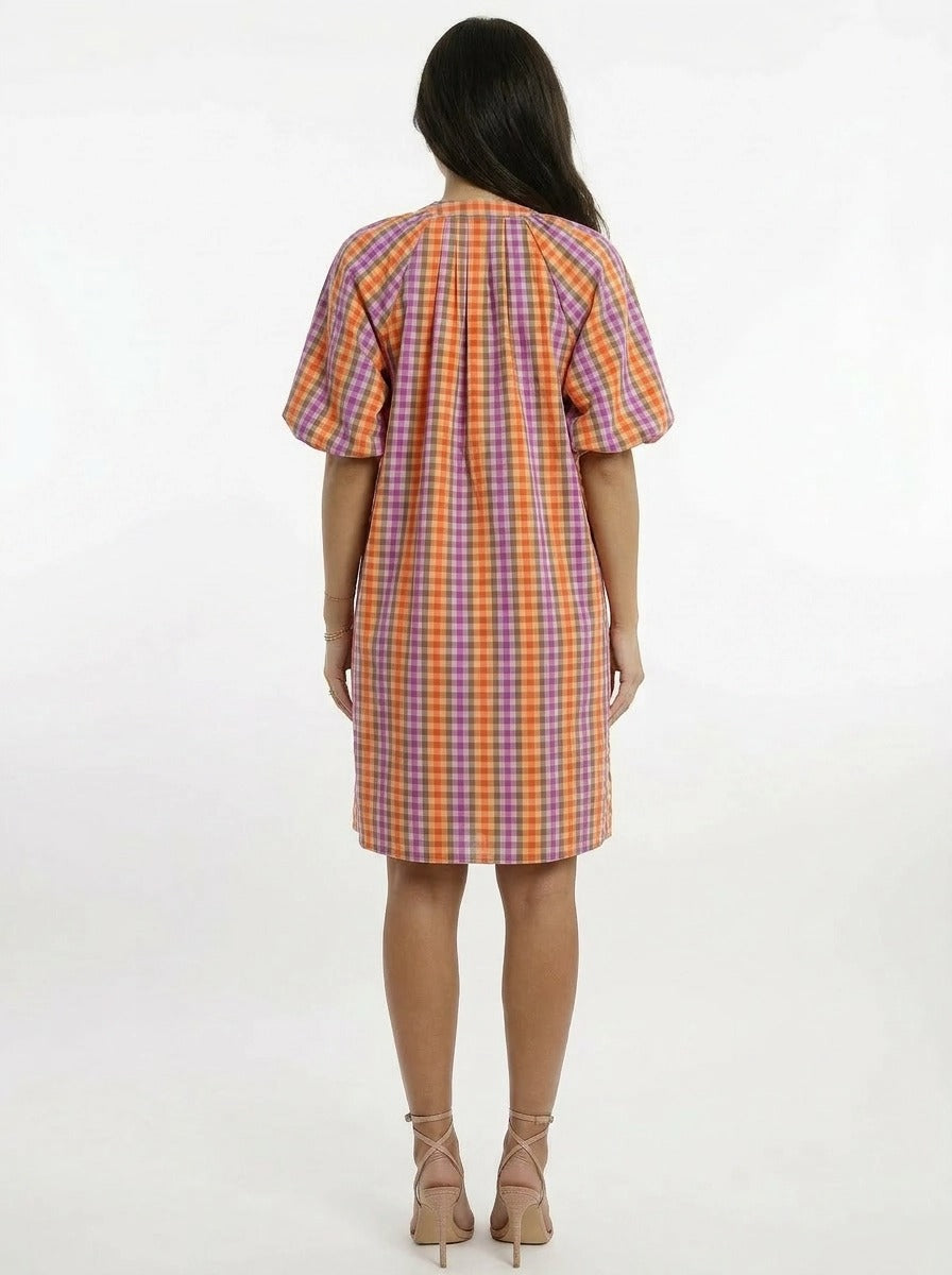 Amalfi Dress Checked
