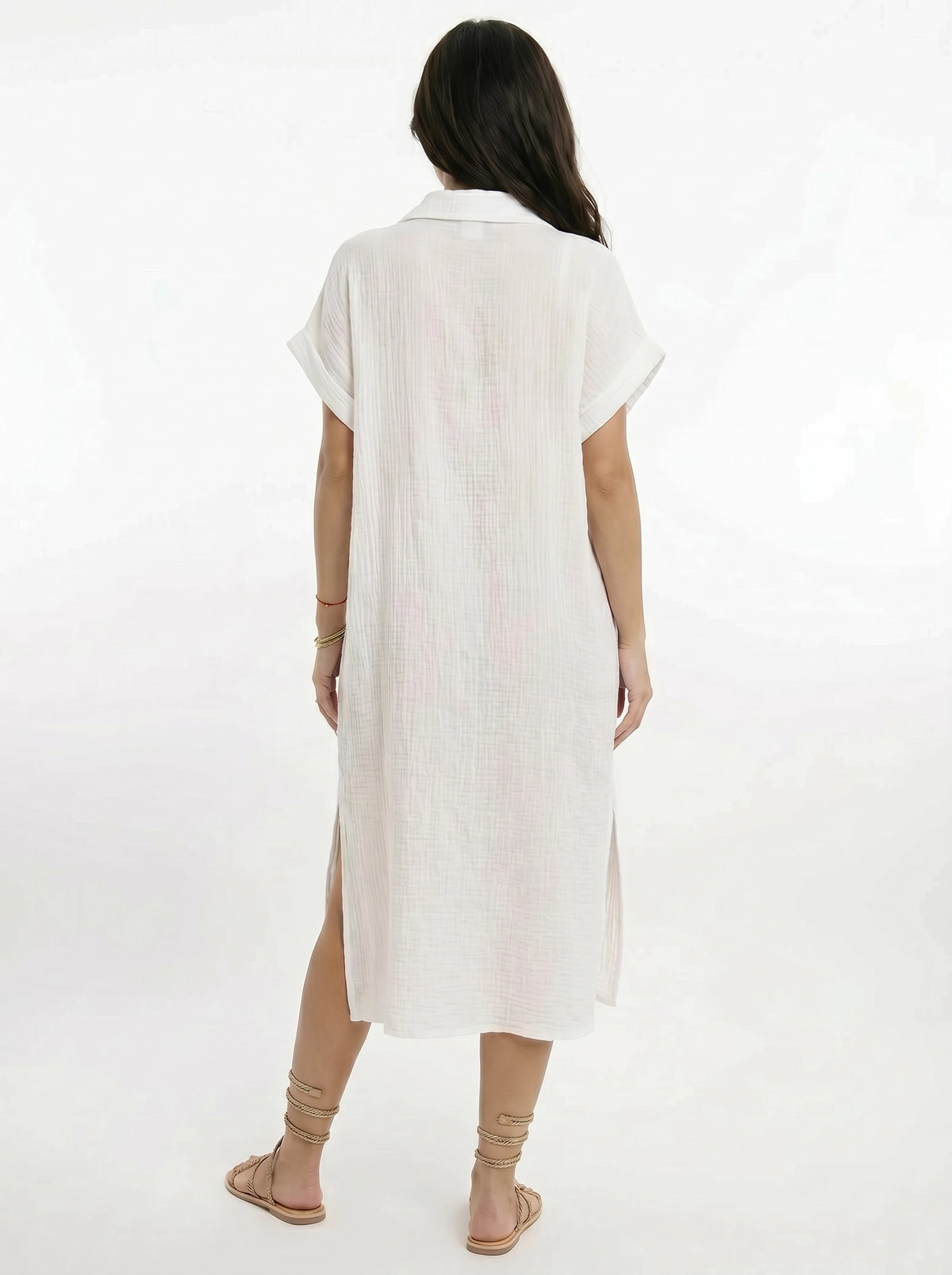Tetra Dress White