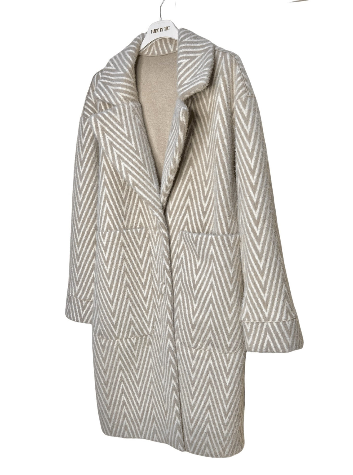 Giulia Omkeerbare Mantel Beige