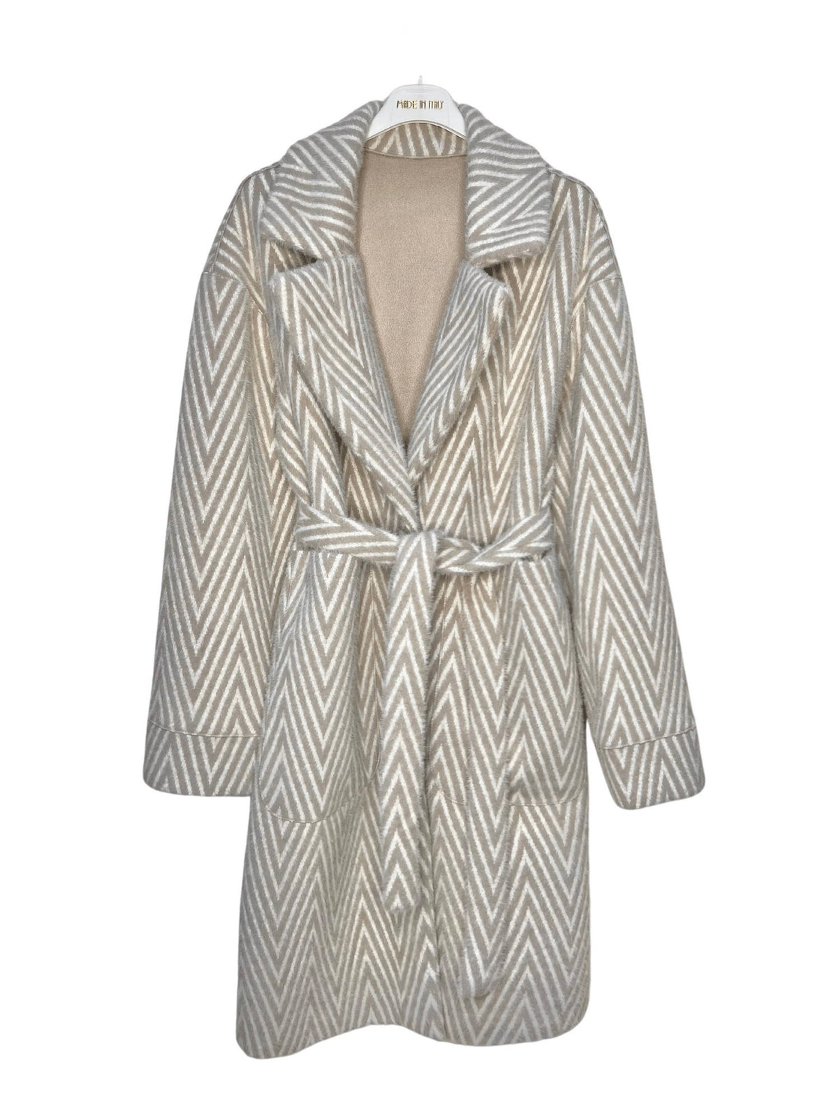 Giulia Omkeerbare Mantel Beige