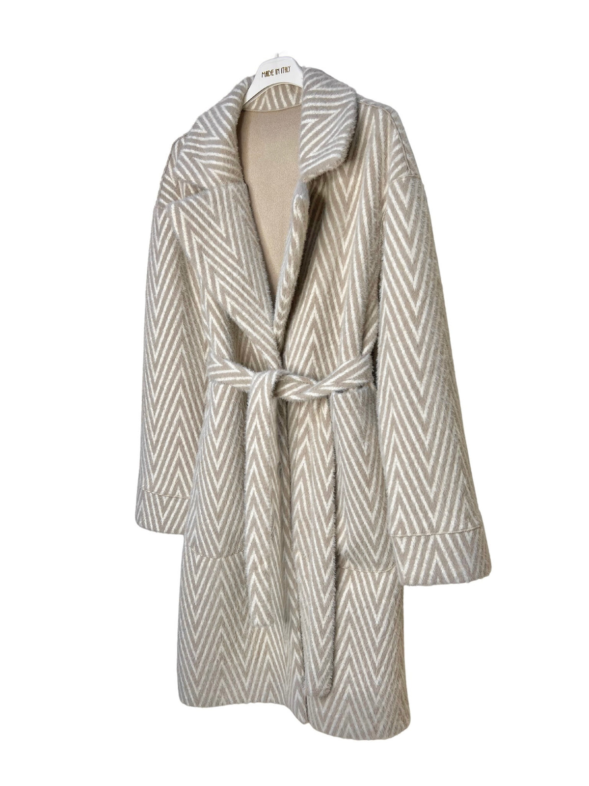 Giulia Omkeerbare Mantel Beige