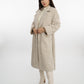 Giulia Omkeerbare Mantel Beige
