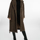 Giulia Reversibele Mantel Bruin