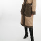 Giulia Reversibele Mantel Bruin