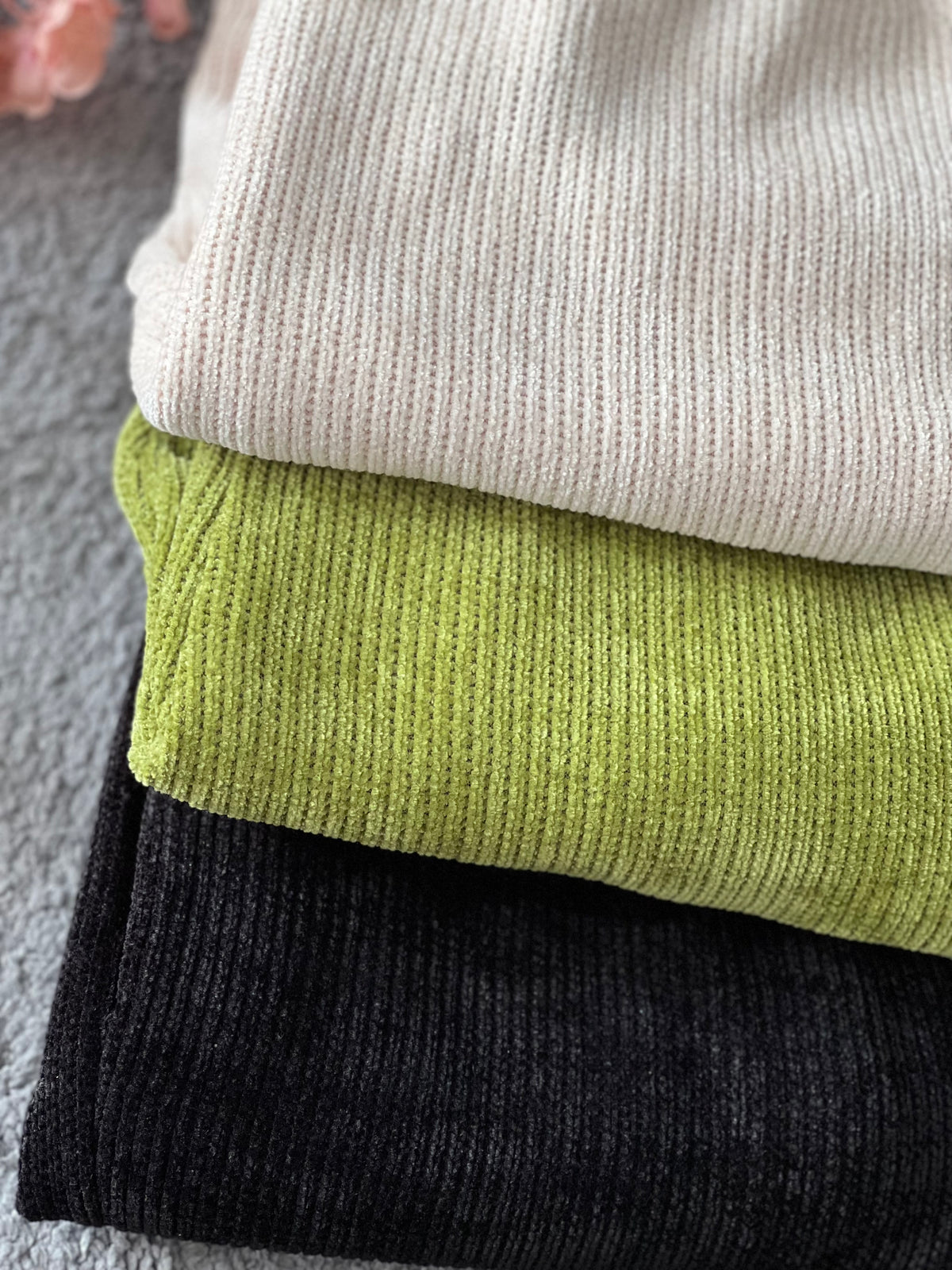 Altamira Velour Broek Olive