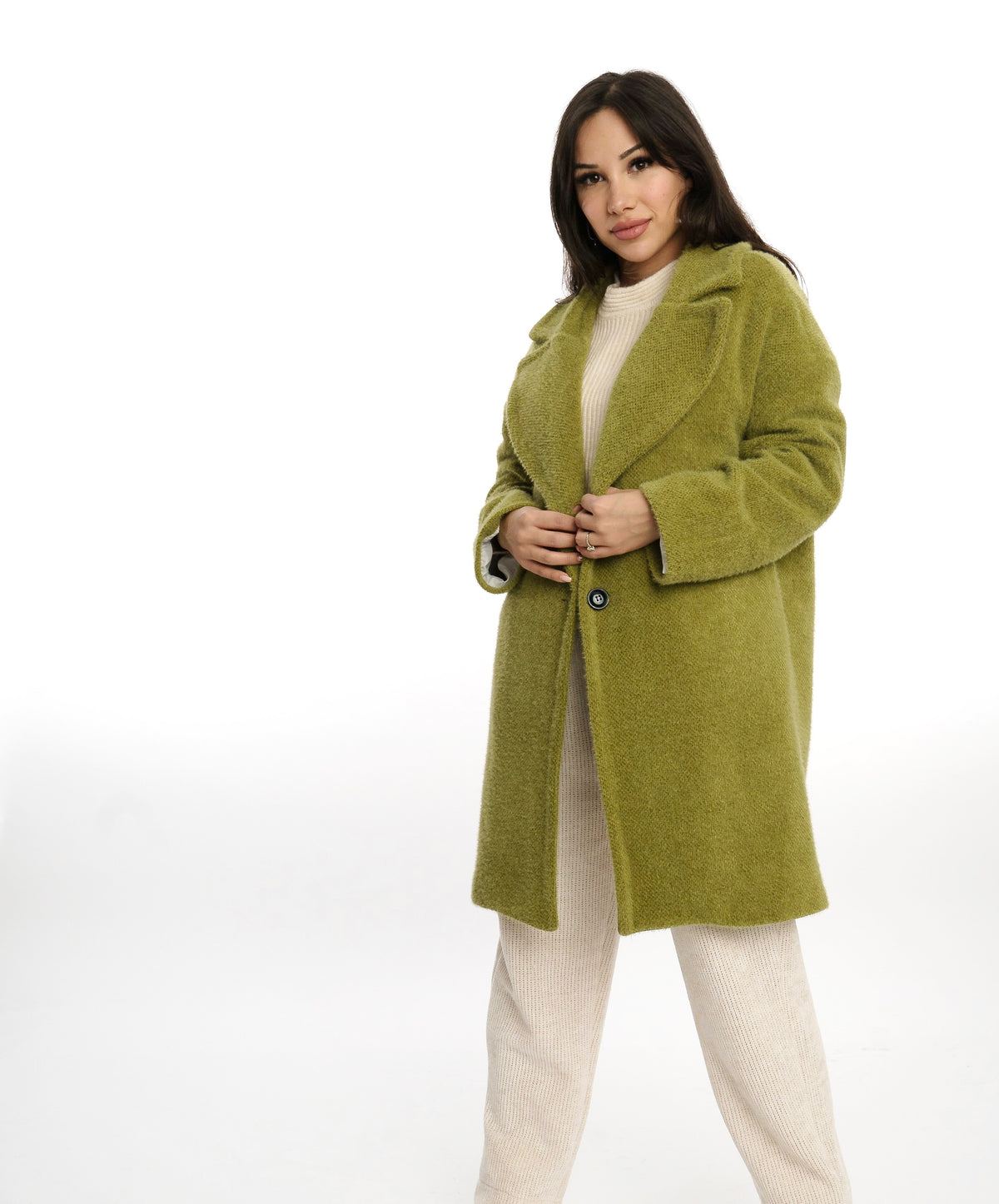 Isabella Mantel Olive