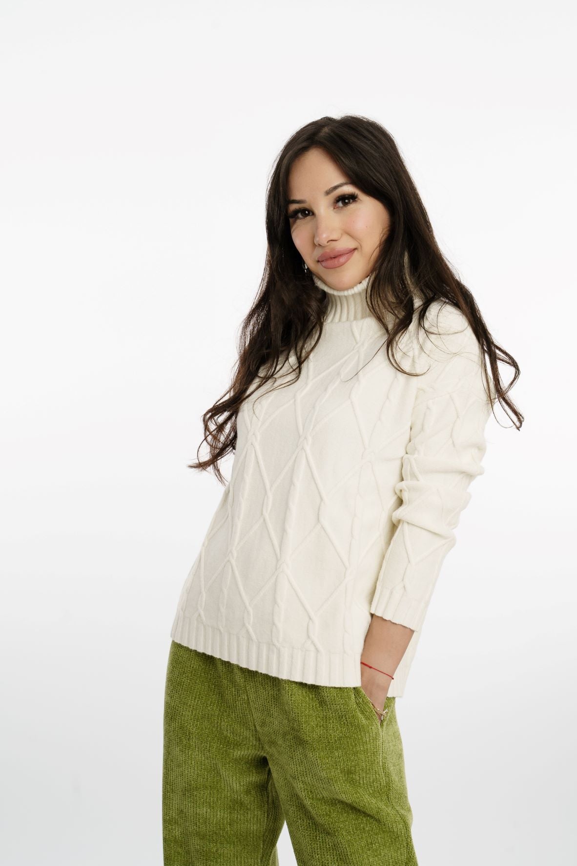 Altamira Velour Broek Olive