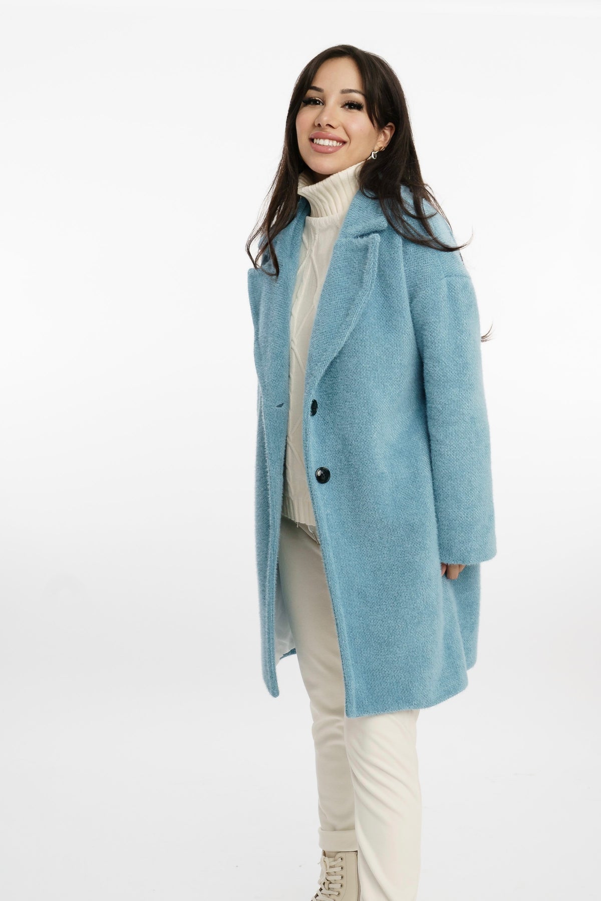 Isabella Mantel Blau
