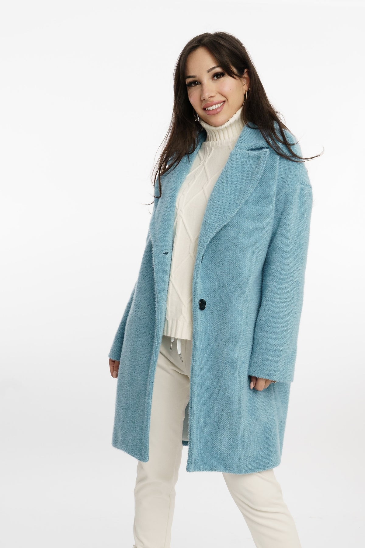 Isabella Mantel Blau