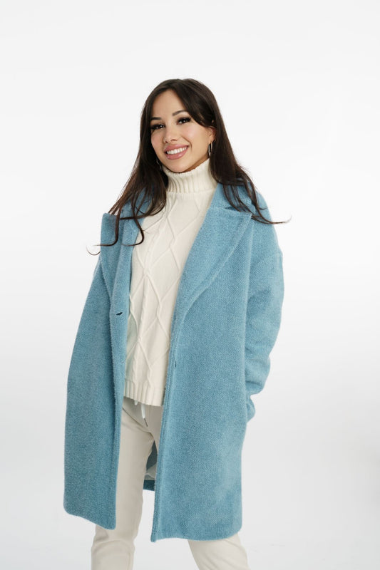 Isabella Mantel Blau
