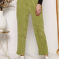 Altamira Velour Broek Olive