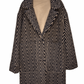Giulia Reversibele Mantel Bruin